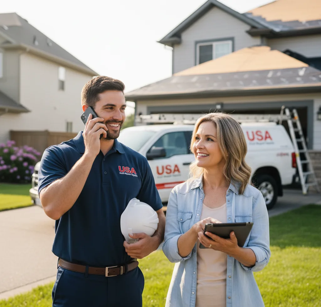 USA Roof Repair Experts customer support in Wayne